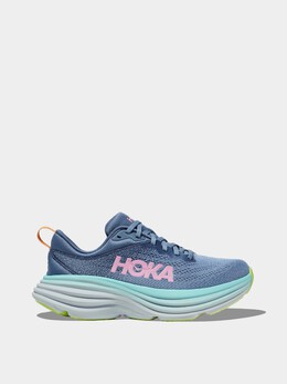 HOKA: Голубые кроссовки 