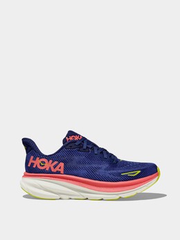 HOKA: Синие кроссовки 