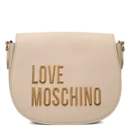 Love Moschino: Светлая сумка 