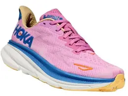 Hoka: Розовые кроссовки 