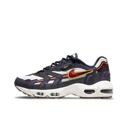 Nike: Синие кроссовки Air Max 96