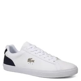 Lacoste: Белые кеды 