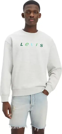 Levi's: Серый свитшот