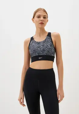 Reebok: Серый топ 