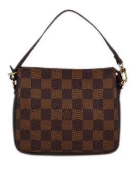 Louis Vuitton Pre-Owned: Коричневая сумка 
