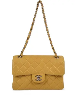 CHANEL Pre-Owned: Бежевая сумка 