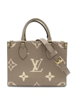 Louis Vuitton Pre-Owned: Коричневая сумка-шоппер