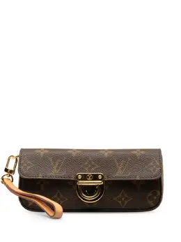 Louis Vuitton Pre-Owned: Коричневый клатч 