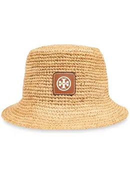 Tory Burch: Бежевая шляпа 