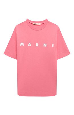 Marni: Хлопковая футболка 