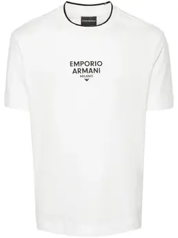 Emporio Armani: Футболка с принтом