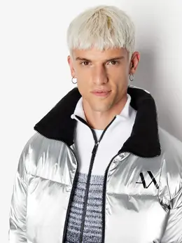 Armani Exchange: Белый кардиган 