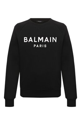 Balmain: Хлопковый свитшот