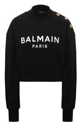 Balmain: Хлопковый свитшот