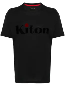 Kiton: Хлопковая футболка 