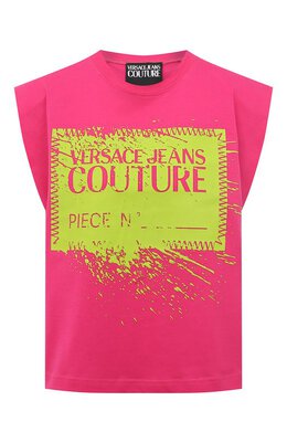 Versace Jeans Couture: Хлопковая футболка 