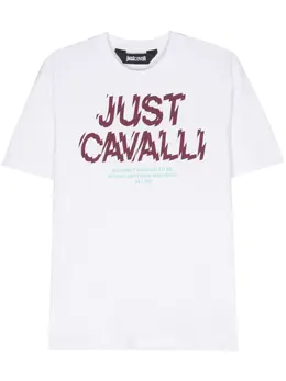 Just Cavalli: Футболка с принтом 