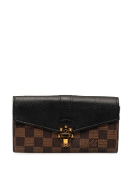 Louis Vuitton Pre-Owned: Коричневый кошелёк 