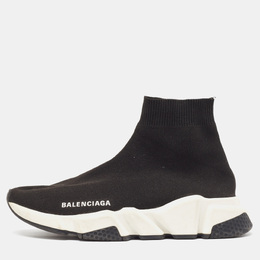 Balenciaga: Чёрные кроссовки  Speed Trainer