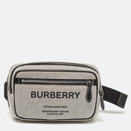 Burberry: Чёрная сумка  Belt