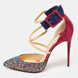 Christian Louboutin: Многоцветные туфли 