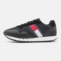 Tommy Hilfiger: Чёрные кроссовки  Retro Runner