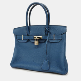 Hermes: Голубая сумка  Birkin