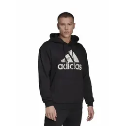 adidas: Чёрная толстовка 