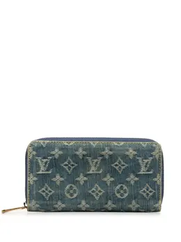 Louis Vuitton Pre-Owned: Голубой кошелёк