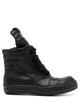 Rick Owens: Чёрные кроссовки  Geobasket