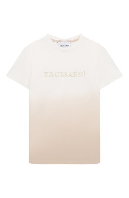 Trussardi junior: Хлопковая футболка 