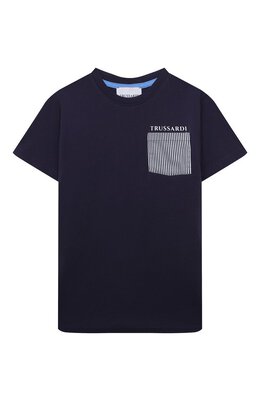 Trussardi junior: Хлопковая футболка 