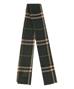 Burberry: Многоцветный шарф 
