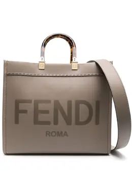 Fendi Pre-Owned: Сумка-шоппер