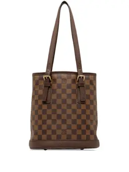 Louis Vuitton Pre-Owned: Коричневая сумка-шоппер