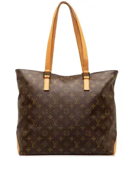 Louis Vuitton Pre-Owned: Коричневая сумка-шоппер