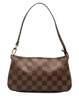 Louis Vuitton Pre-Owned: Коричневый клатч