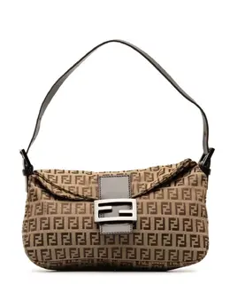 Fendi Pre-Owned: Коричневая сумка