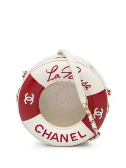 CHANEL Pre-Owned: Белая сумка через плечо