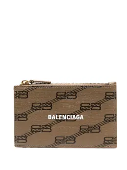 Balenciaga: Светлый картхолдер