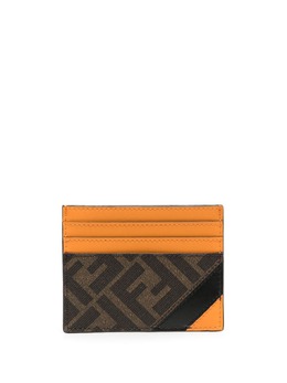 FENDI: Коричневый картхолдер 