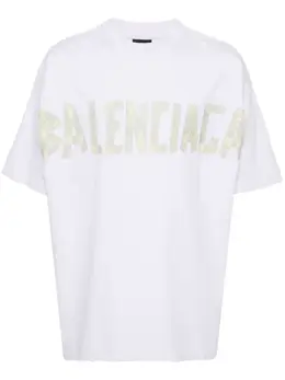 Balenciaga: Хлопковая футболка 