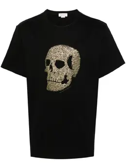 Alexander McQueen: Футболка  Skull с принтом