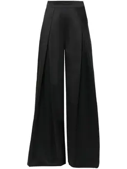 Carolina Herrera: Атласные брюки 