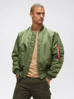 Alpha Industries: Зелёная куртка 