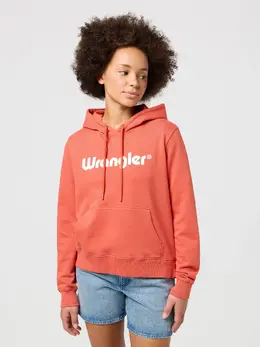 Wrangler: Оранжевая толстовка 