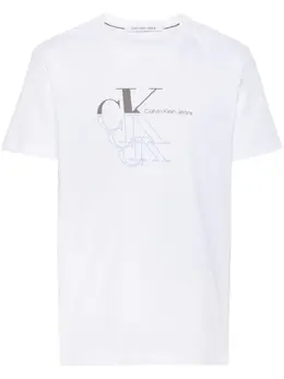 Calvin Klein: Футболка с принтом 