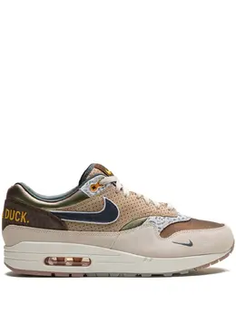 Nike: Коричневые кроссовки  Air Max 1