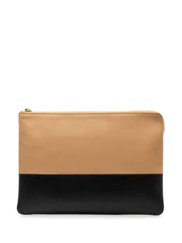 Céline Pre-Owned: Коричневый клатч 