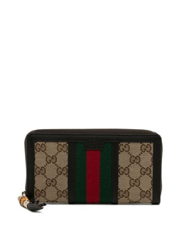 Gucci Pre-Owned: Коричневый кошелёк